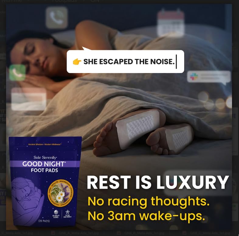 DreamSole™ Natural Deep Cleansing Detox Foot Pads - Better Sleep, Total Body Refresh