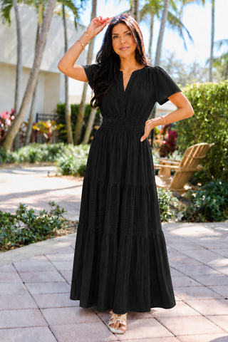SiennaFlow™ Pocket Maxi Dress