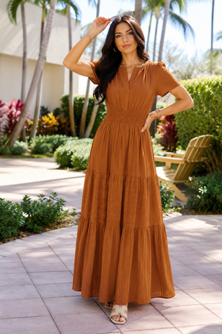 SiennaFlow™ Pocket Maxi Dress