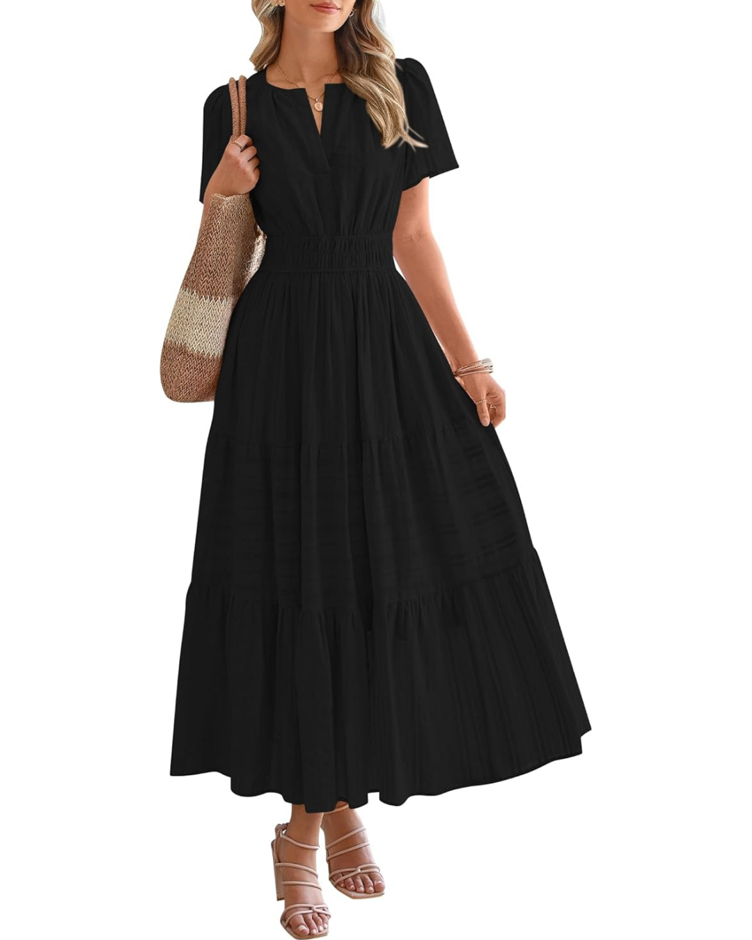 SiennaFlow™ Pocket Maxi Dress