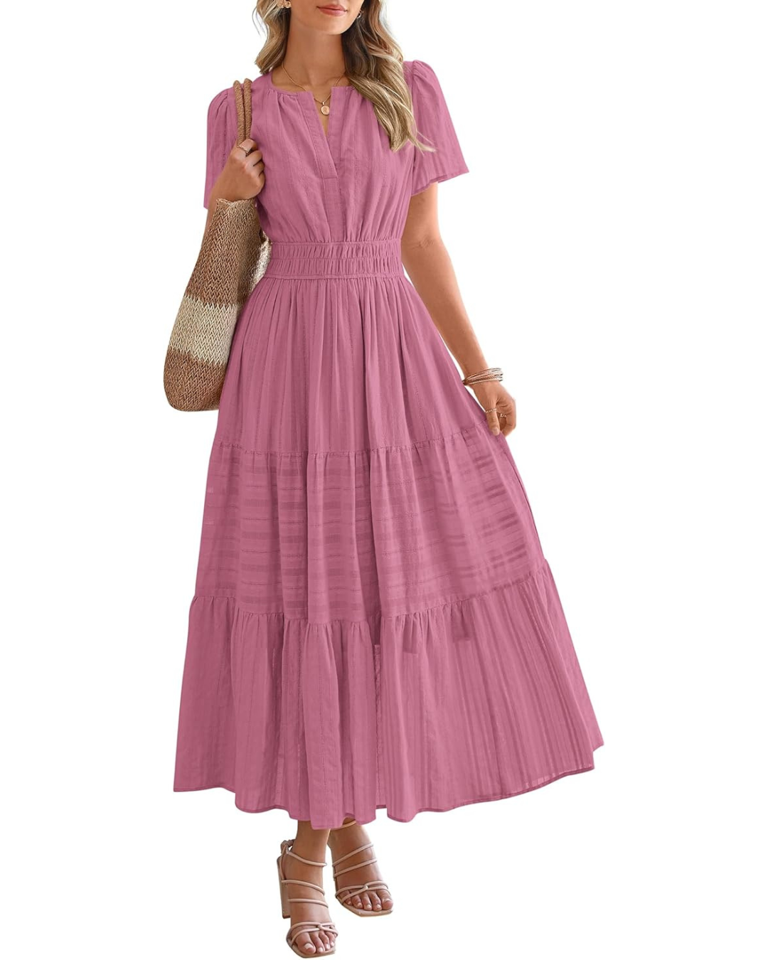 SiennaFlow™ Pocket Maxi Dress