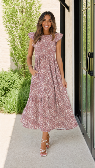 Body By Evara™ Smocked Maxi Dress