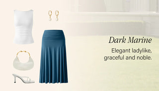 Body By Evara Sloane™ A-line Midi Skirt