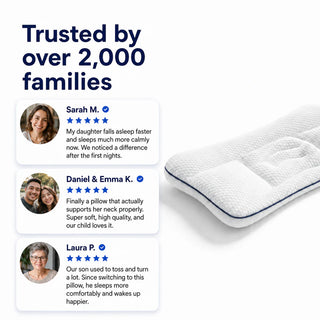 Body By Evara™ Ergonomic Kids Pillow