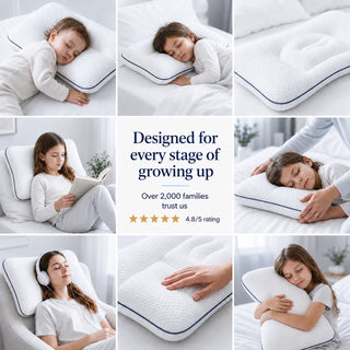 Body By Evara™ Ergonomic Kids Pillow